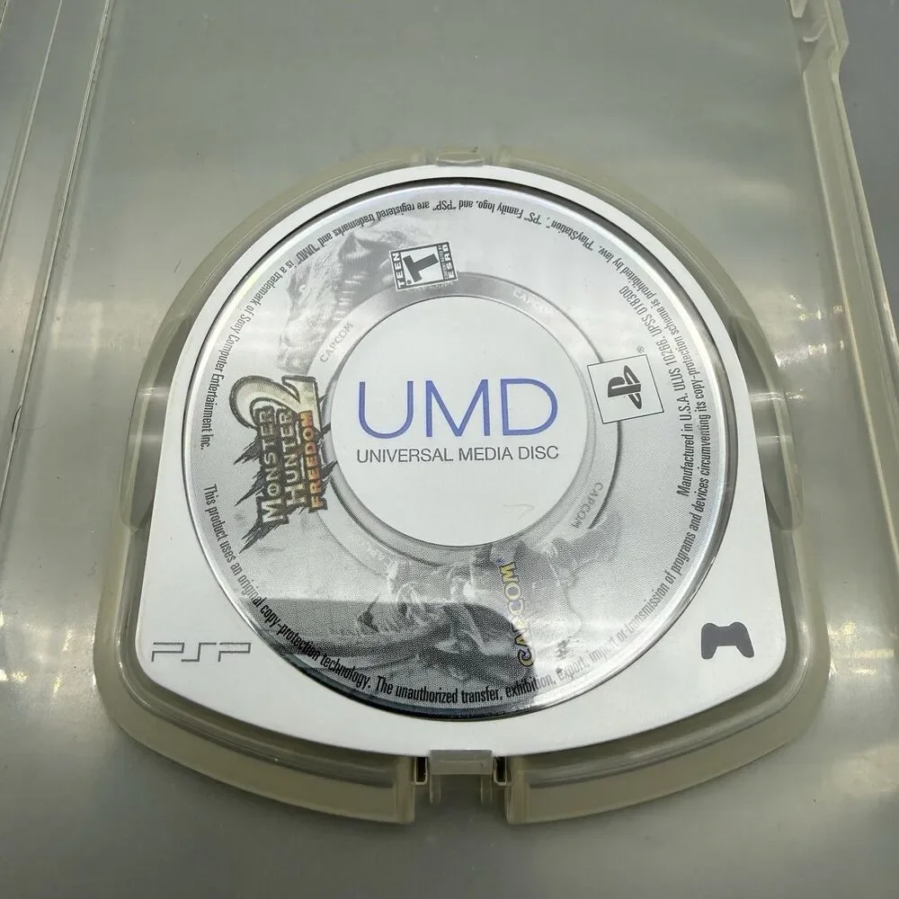 Monster Hunter Freedom 2 (Sony PSP, 2007) Umd Disc Only. Tested